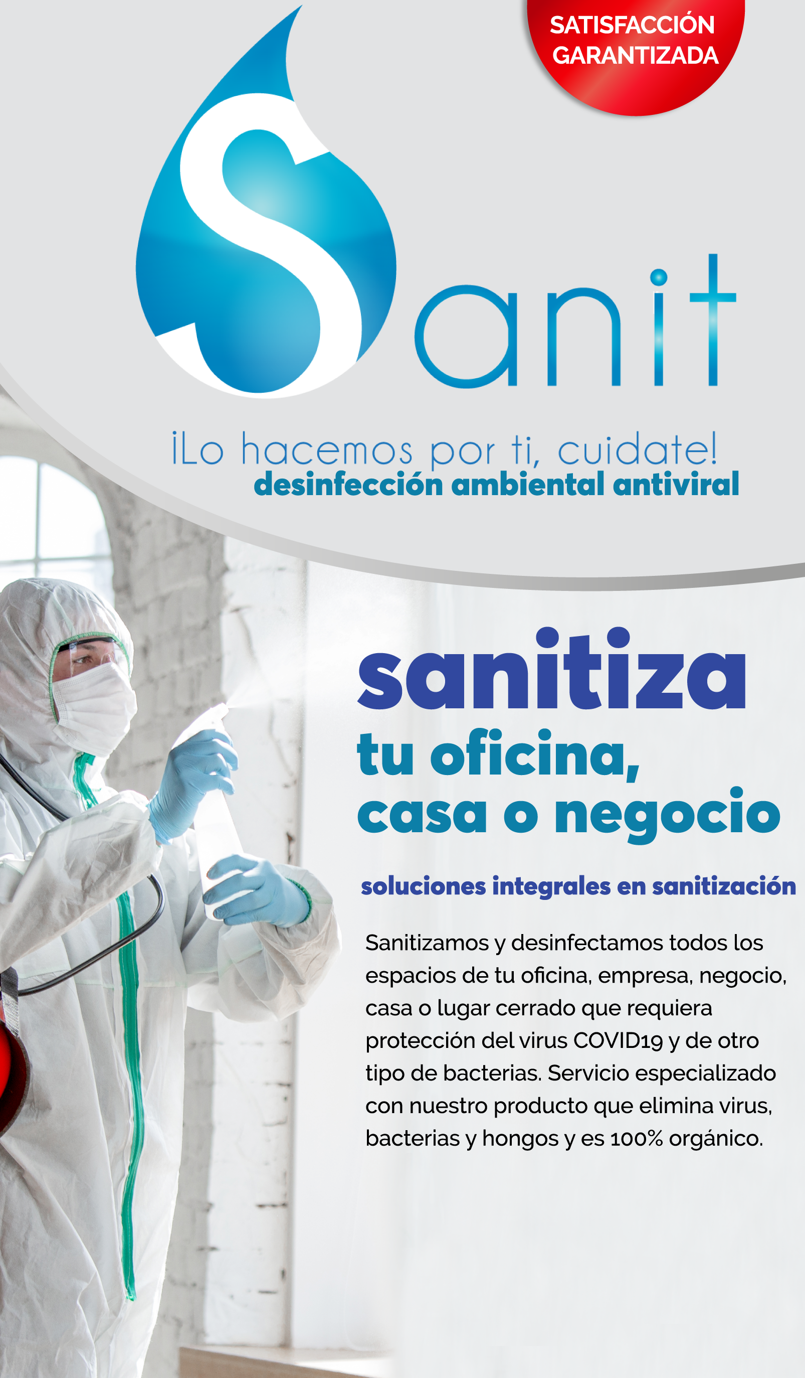 desinfección ambiental antiviral